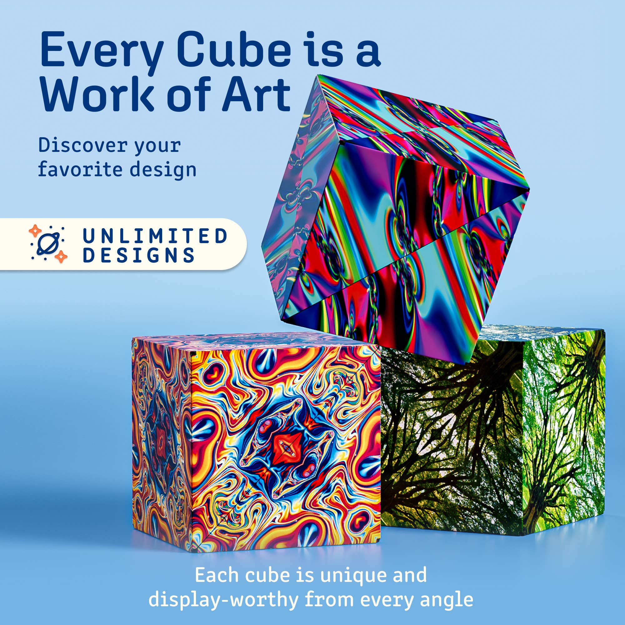 Shashibo Cosmos Magnetic Puzzle Cube