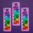 Cat Stack Rainbow Bookmark | Cat Lover Bookstore Gift