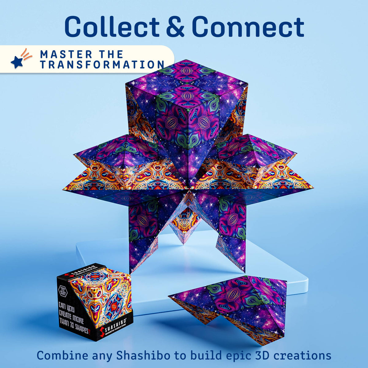 Shashibo Ghastly Jack Magnetic Puzzle Cube