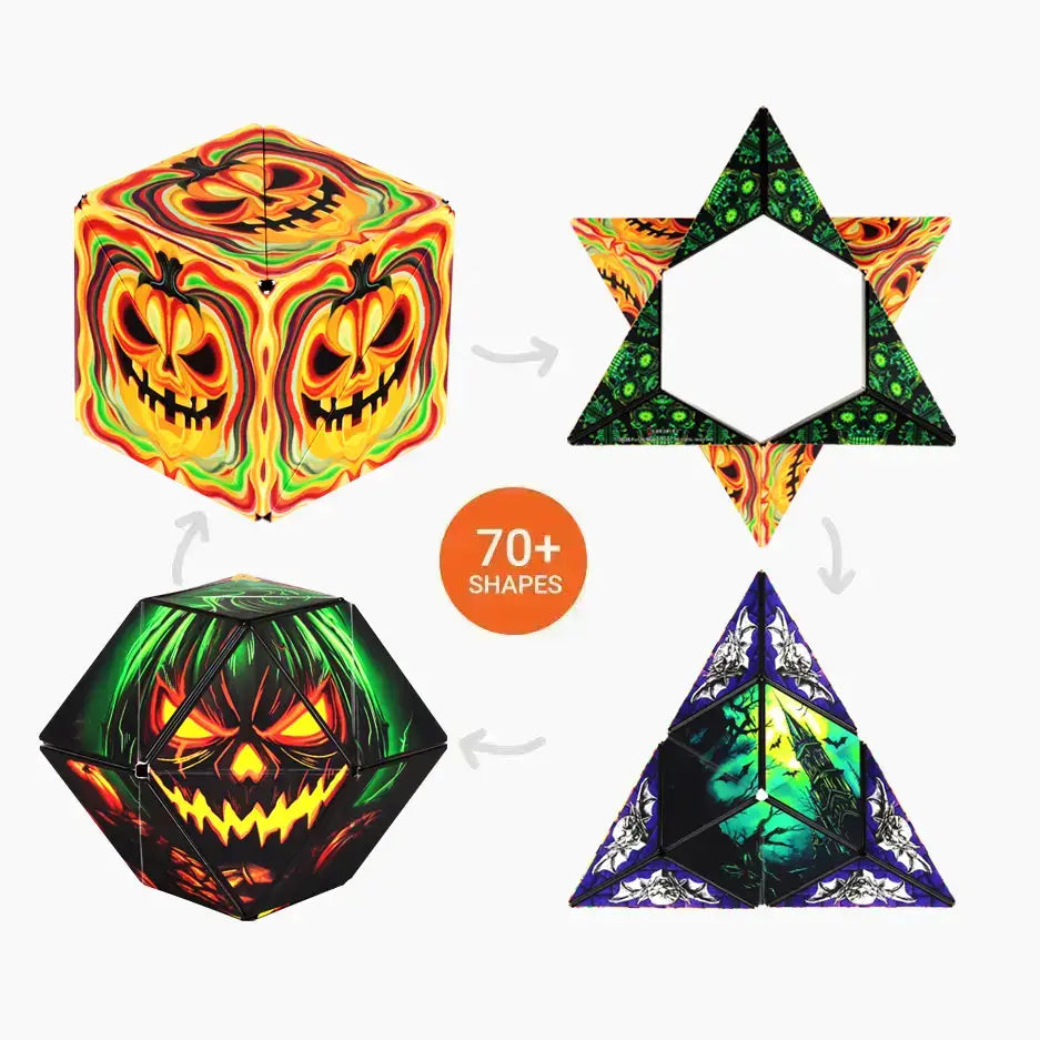 Shashibo Ghastly Jack Magnetic Puzzle Cube
