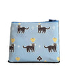 Multi-Functional Cat Fabric Pouch and Cosmetic Bag