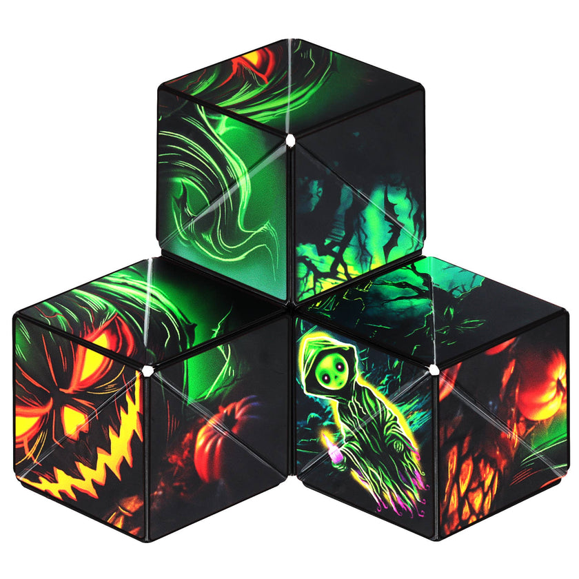 Shashibo Ghastly Jack Magnetic Puzzle Cube
