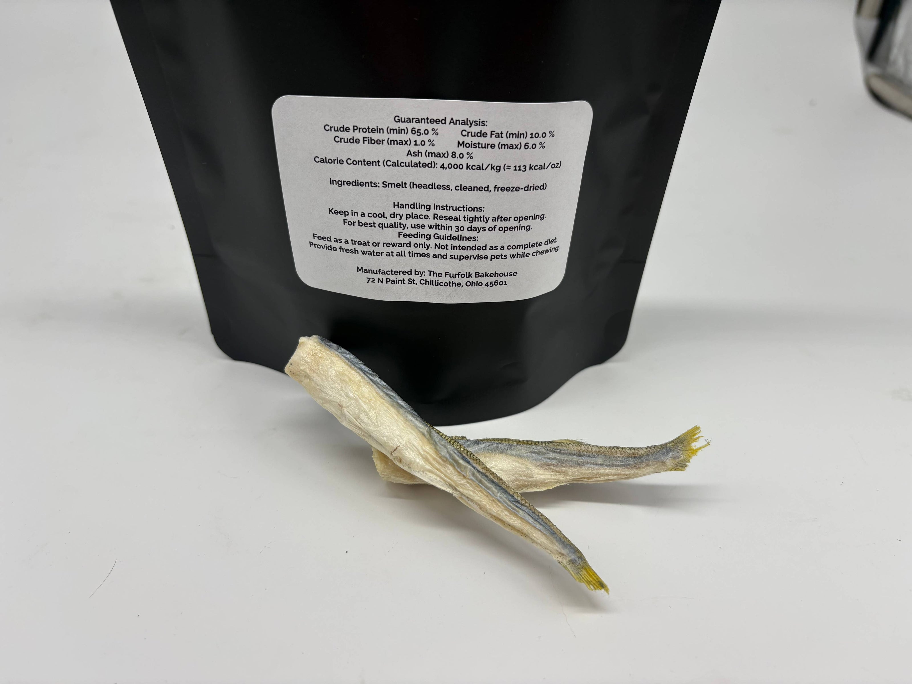 Freeze-Dried Smelt Treats for Dogs & Cats