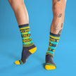 My Dog And I Talk Shit About You Gym Crew Socks