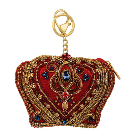 Your Majesty Red Crown Coin Purse by Mary Frances Accessories