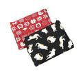 Black or Red Cat Zipper Pouch - Pencil Case, Make Up Bag, Cosmetic case