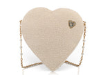 Precious Heart Handbag with Pearls