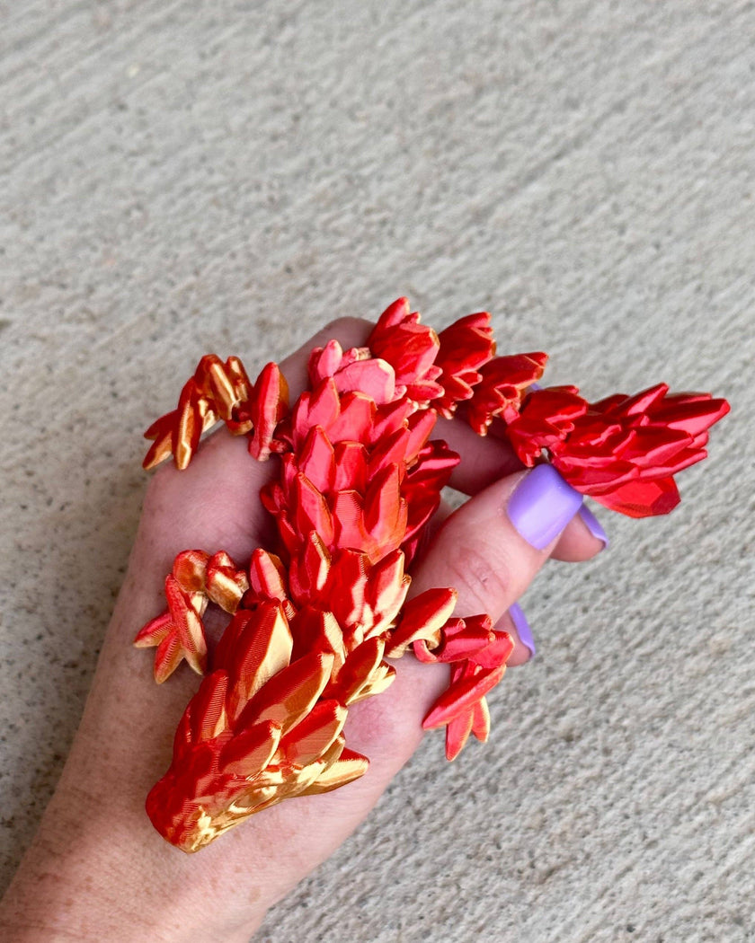 Baby Gemstone Dragon 3D Printed Fidget Toy for Kids