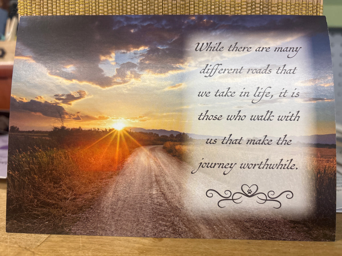 Dog Speak Sympathy Card Collection