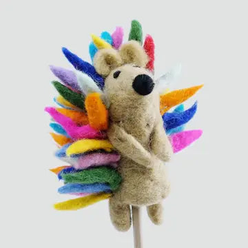 Wool Felt Finger Puppets by The Winding Road