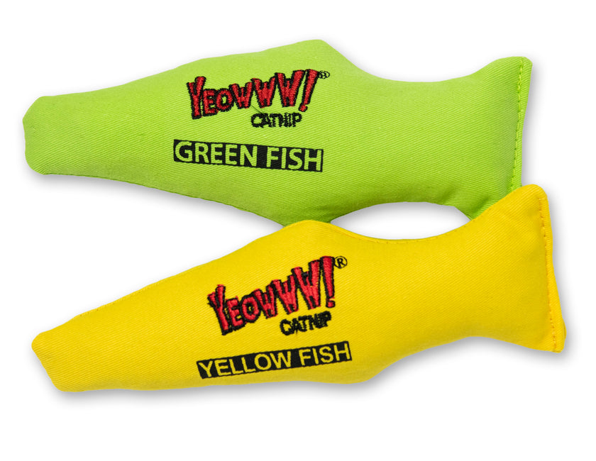 Yeowww! Yellow and Green Fish