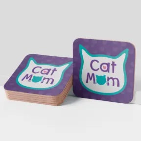 Dog Speak Cork Coasters