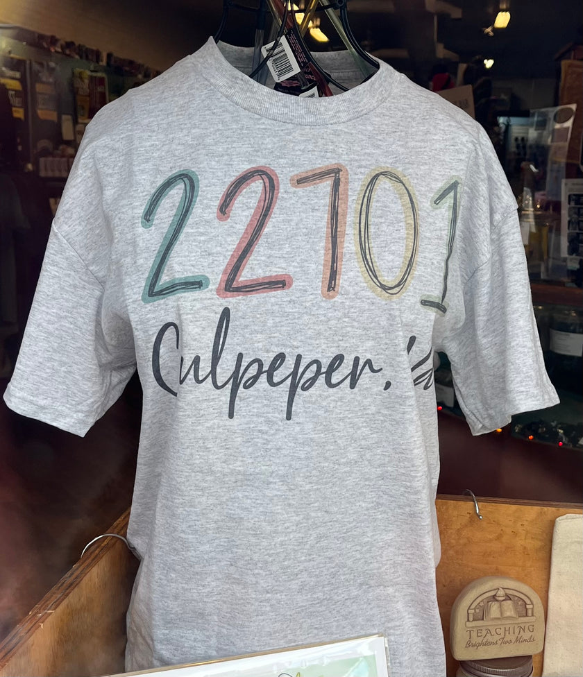 Culpeper, Va Zip Code 22701 T-Shirts