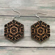 Wooden Earrings by Zen and Meow