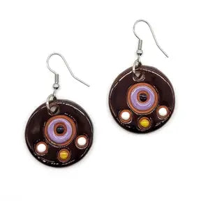 Eclectic Woodchuck Earrings