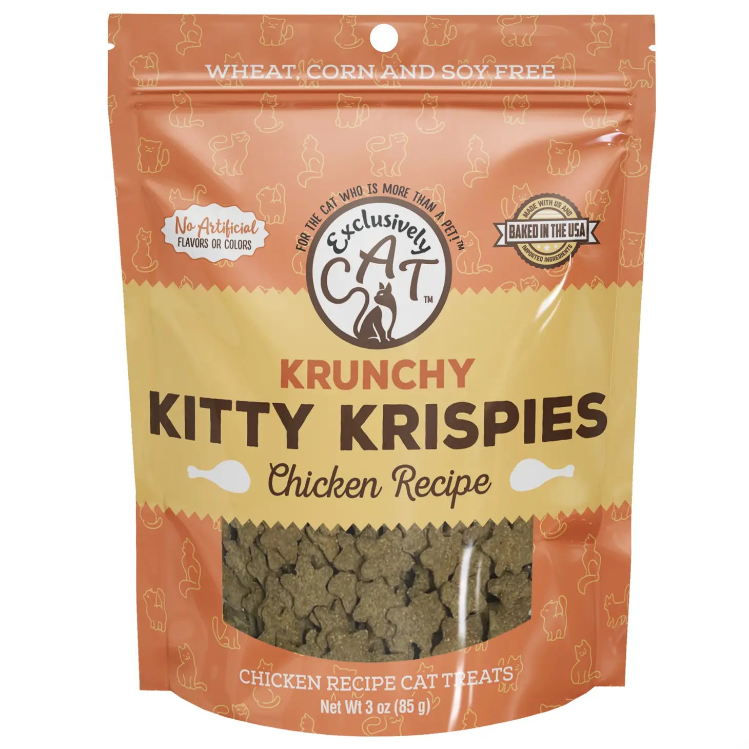 Krunchy Kitty Krispies by Exclusively Cat