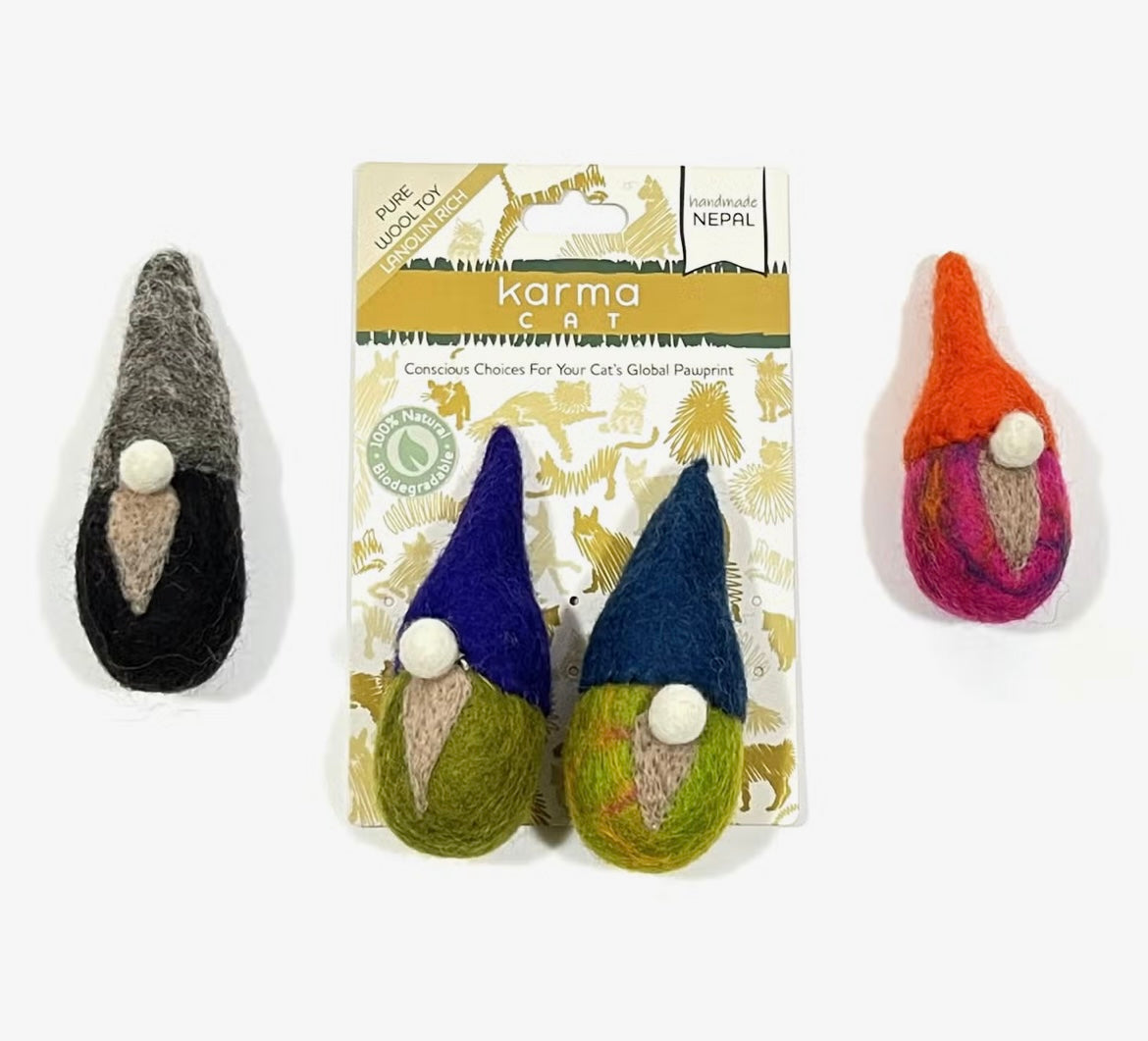 Dharma Dog/Karma Cat Wool Toys
