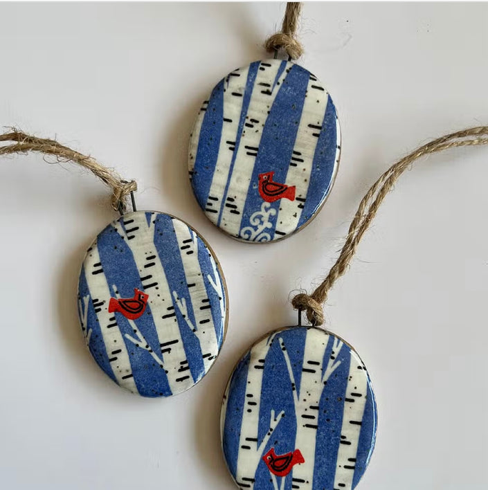 Ornaments by Gina DeSantis Ceramics