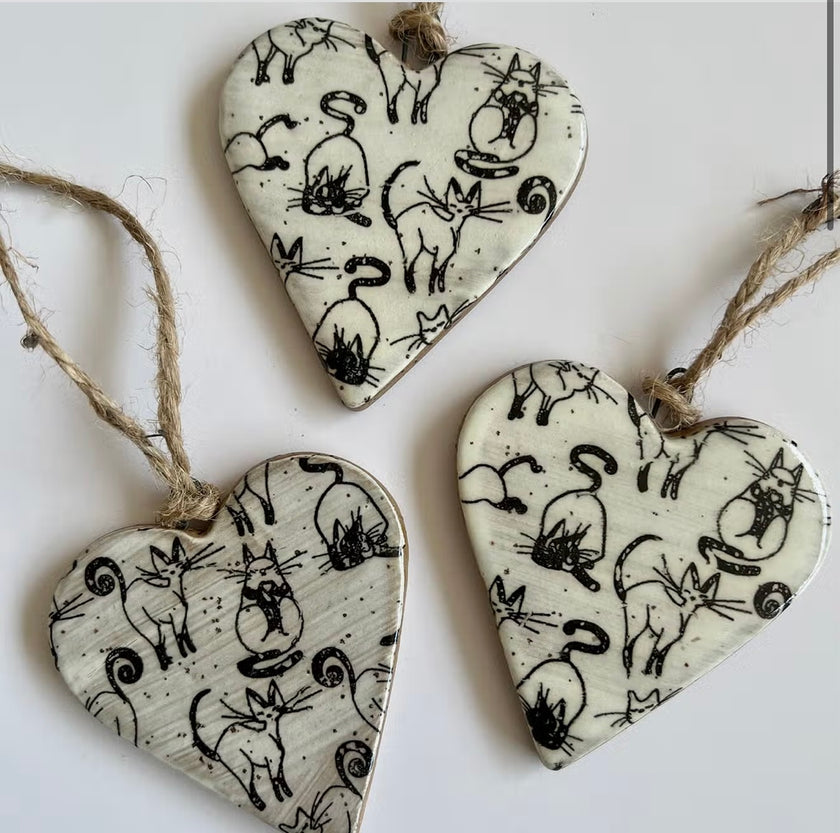 Ornaments by Gina DeSantis Ceramics