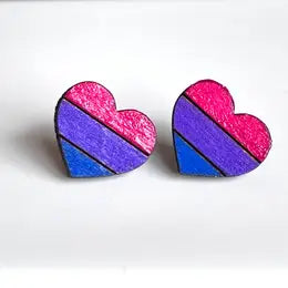 Wooden Earrings by Stardust & Serendipity