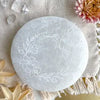 Selenite Crystal Disc Chargers