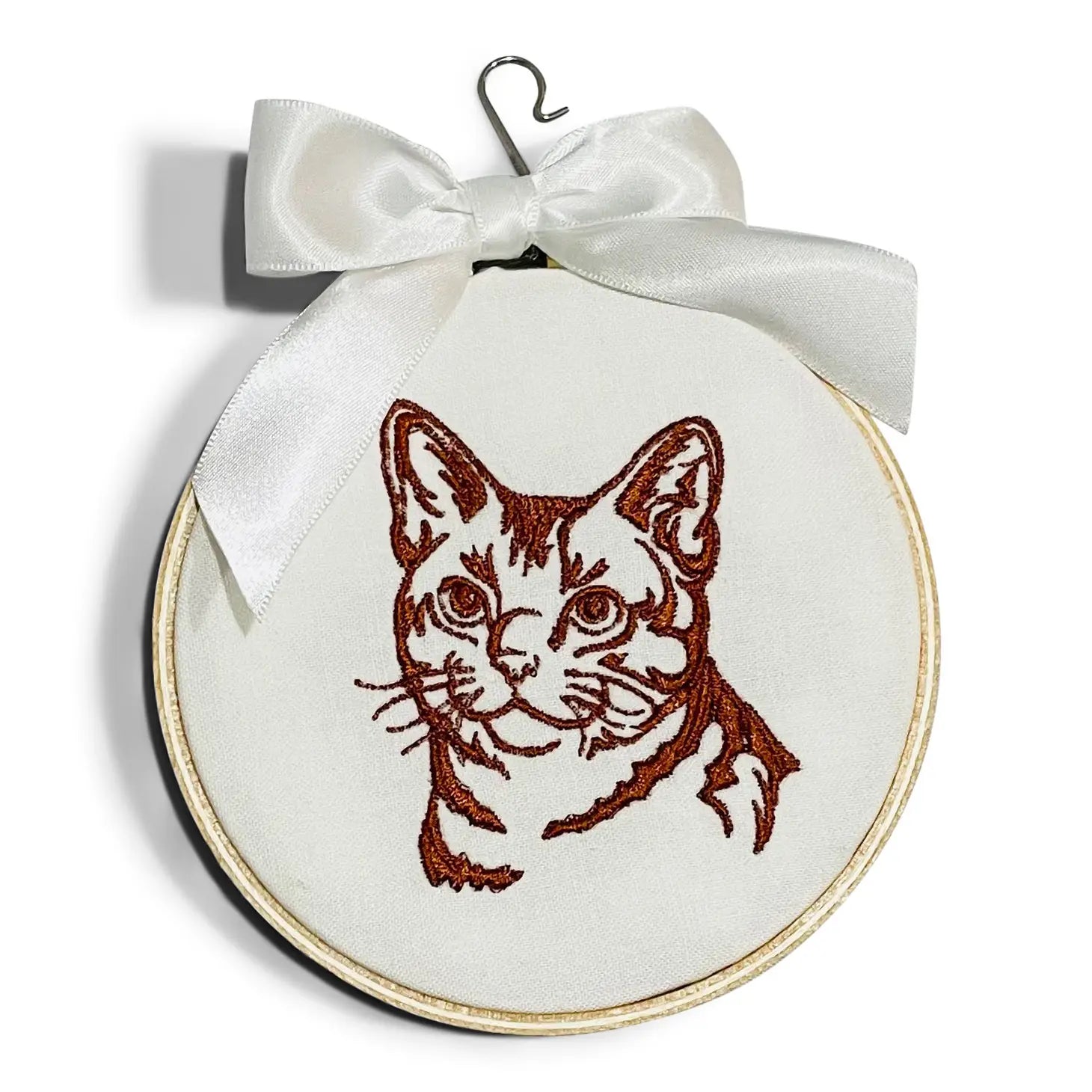 Embroidered Ornaments by Vibrantly Blue