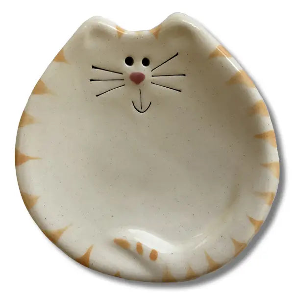 Mini Ceramic Kitty Dishes