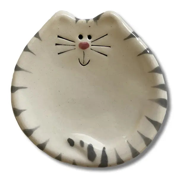 Mini Ceramic Kitty Dishes