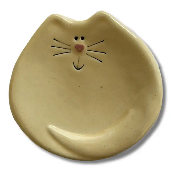 Mini Ceramic Kitty Dishes