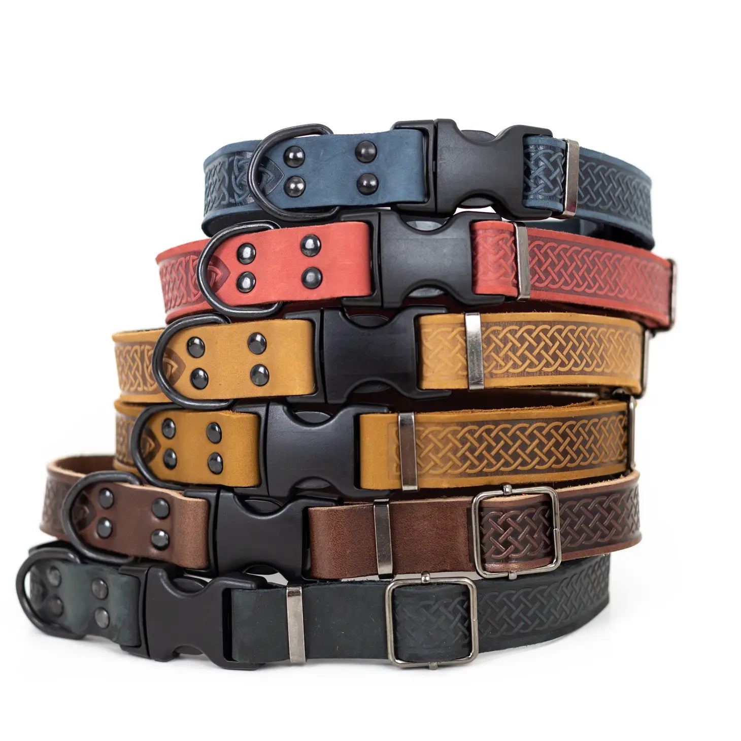 Euro-Dog Genuine Leather Dog Collars