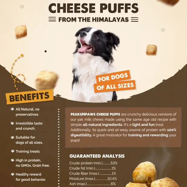 Yak Chew Cheese Puff Bites