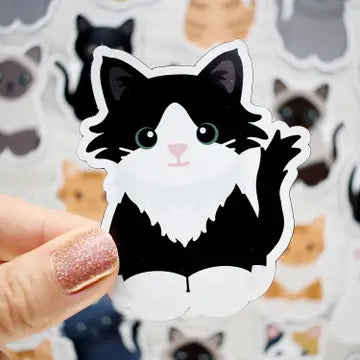 Looks Like My Cat! Stickers and Magnets by Chester and Pearl