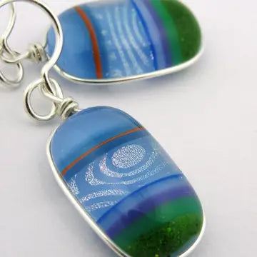 Glass Earrings by Momo Glassworks