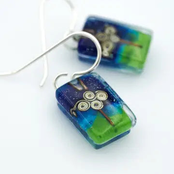 Glass Earrings by Momo Glassworks