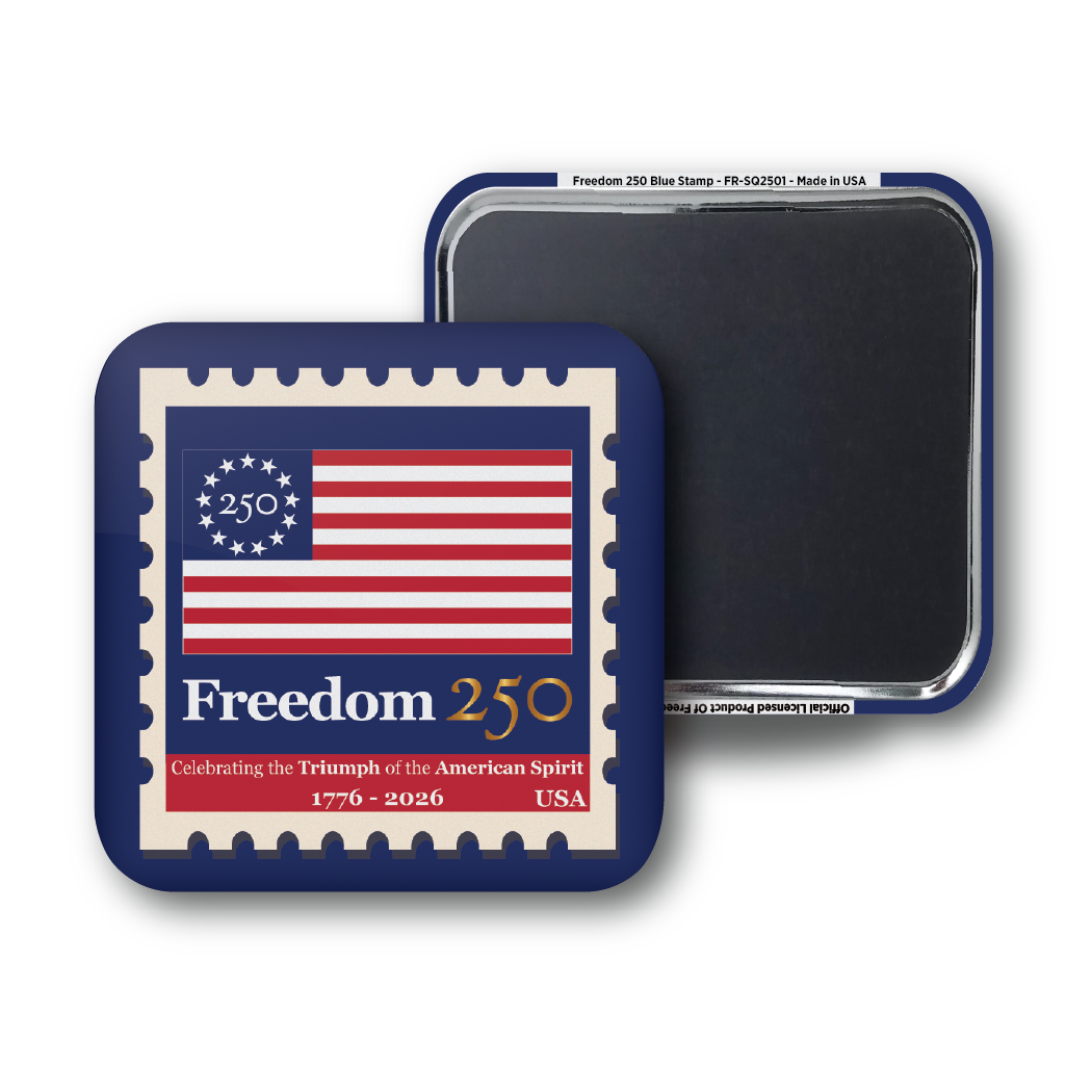 Freedom 250 Blue Stamp