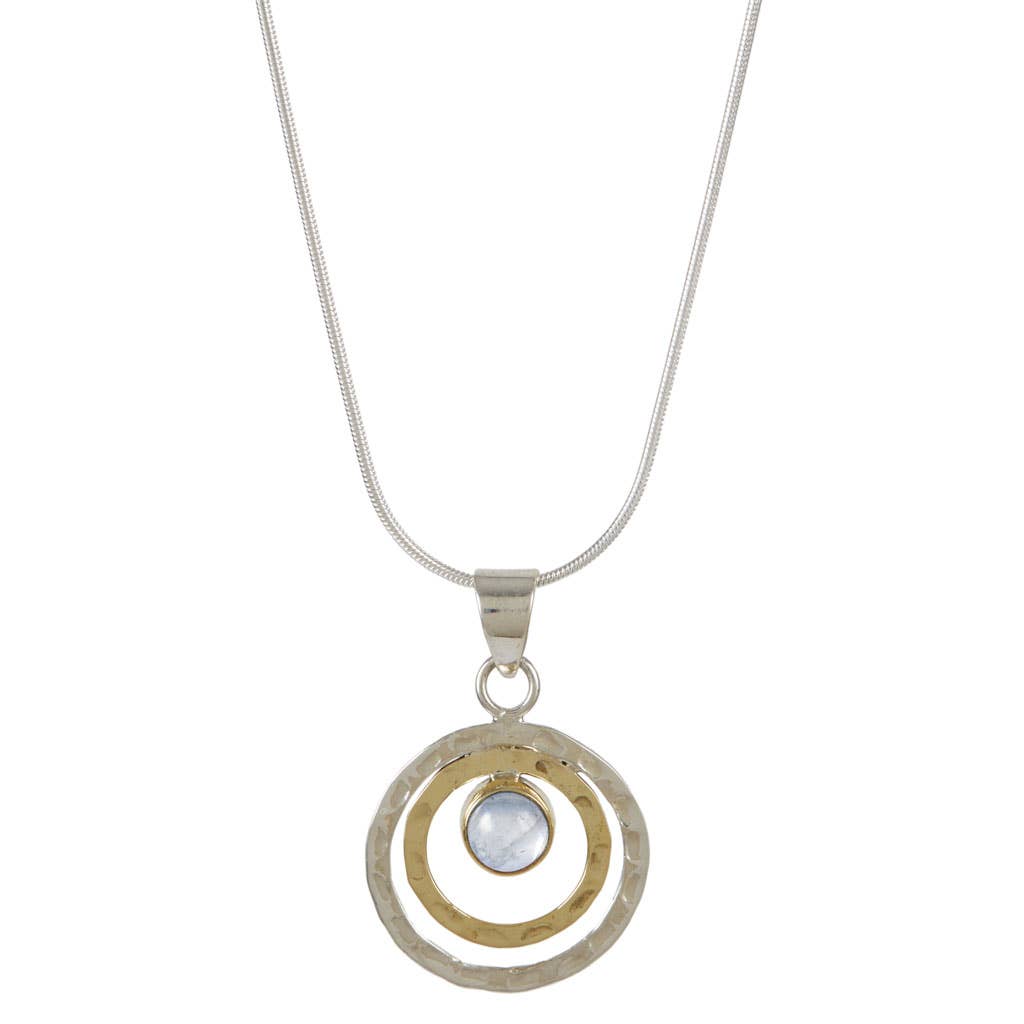 Infinity Universe Necklace - Moonstone