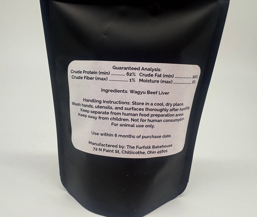Freeze-Dried Wagyu Beef Liver Dog Treats