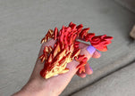Baby Gemstone Dragon 3D Printed Fidget Toy for Kids
