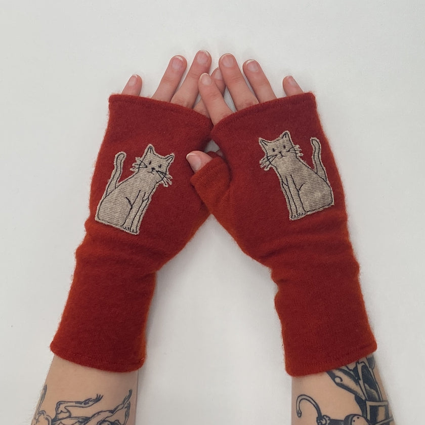 Fingerless Cashmere Gloves & Wool Hats by Sardine Clothing Co.