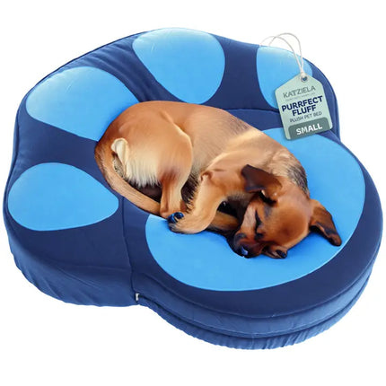 Paw Print Pet Beds by Katziela