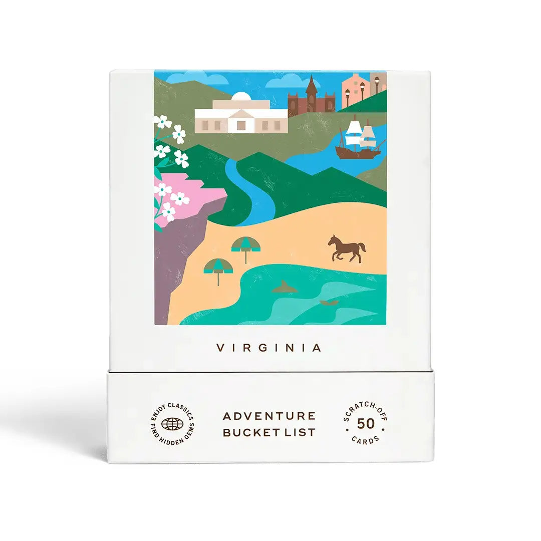 Virginia Bucket List Scratch Off Cards