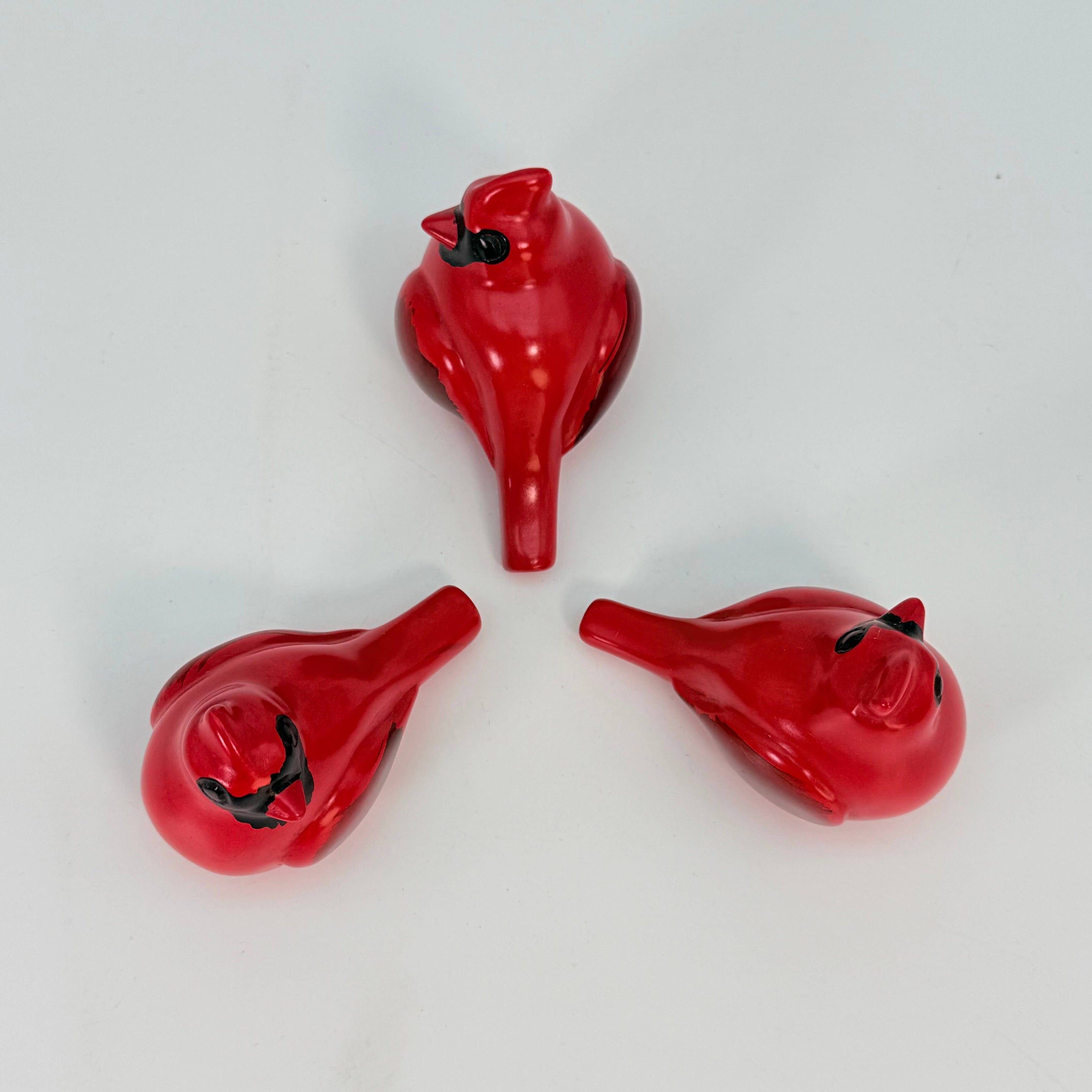 Soapstone Bird, Red Cardinal, Male, 3.5