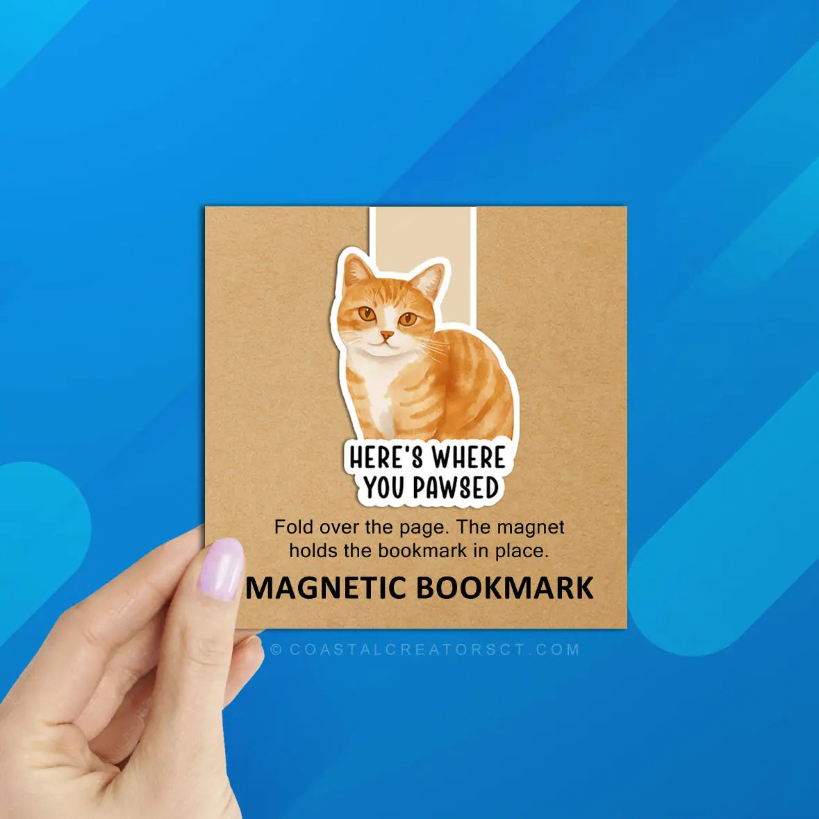 Magnetic Bookmarks by Coastal Creators of Connecticut