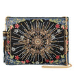 Solar Mystique Celestial and Flowers Handbag