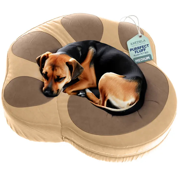 Paw Print Pet Beds by Katziela