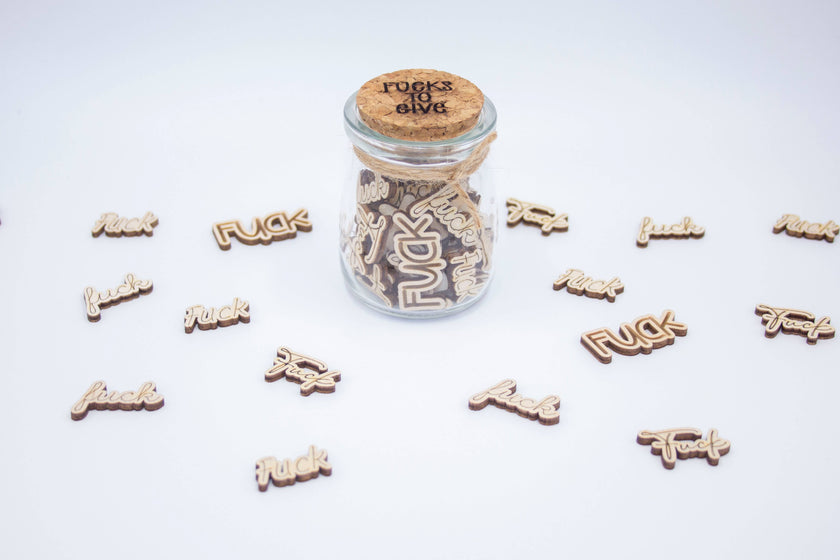 Jar of Fucks to Give - Funny Gift
