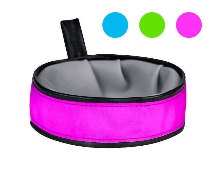 Trail Buddy Collapsible Dog Travel Bowl - Solid Colors