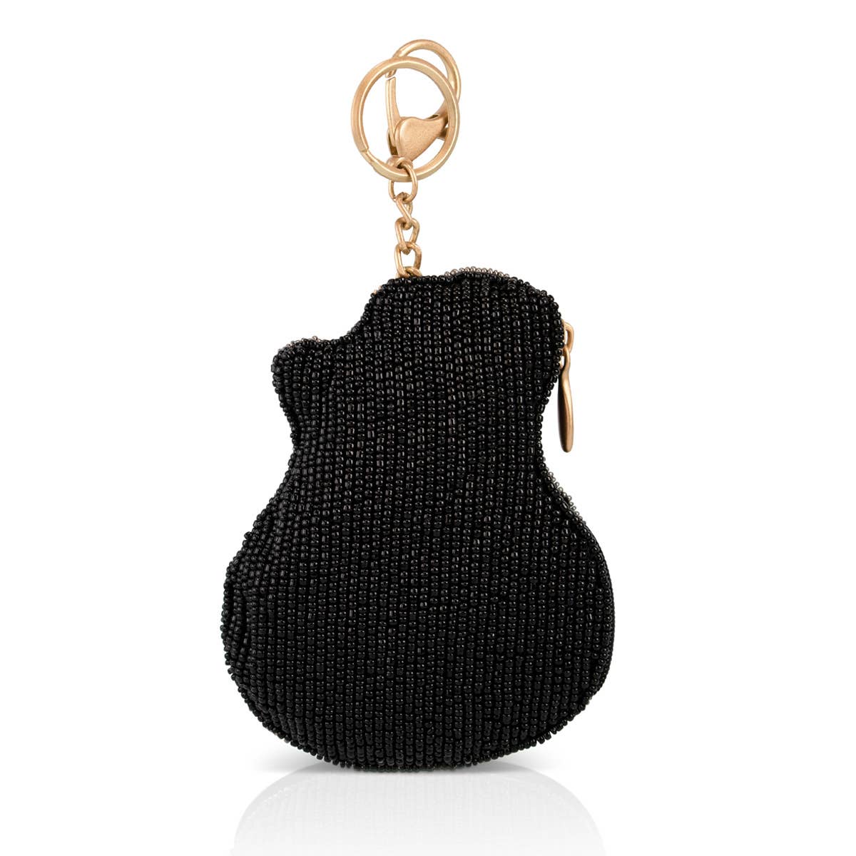 Boho Strings Guitar Beaded Coin Purse