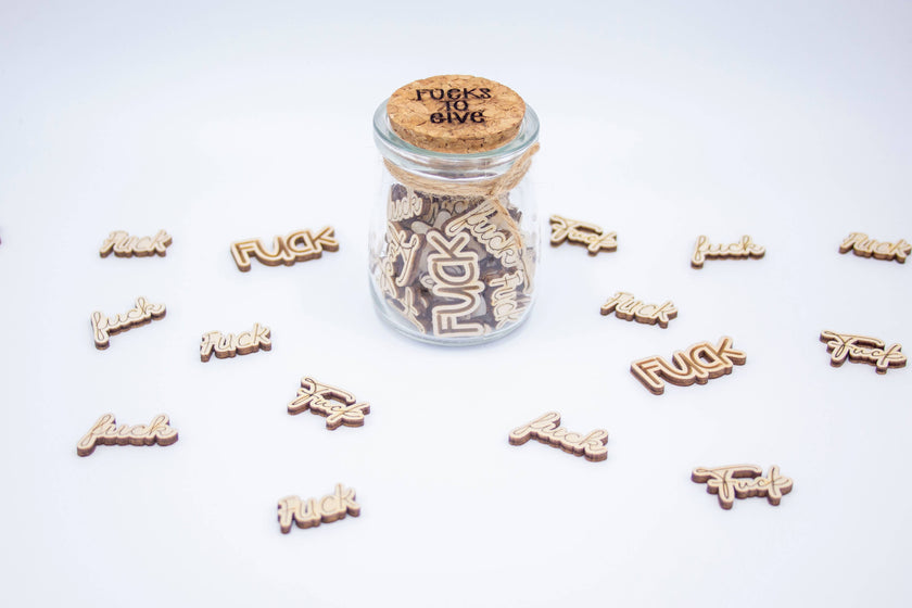 Jar of Fucks to Give - Funny Gift