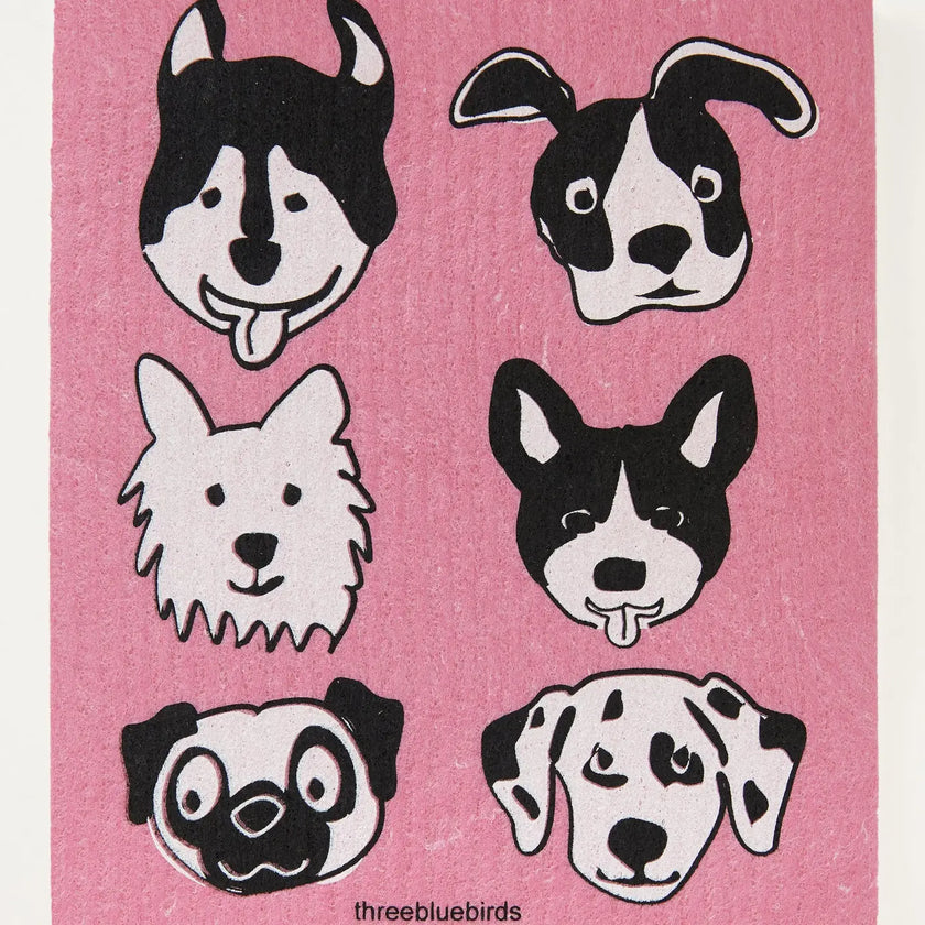 Three Bluebirds Swedish Dishcloths